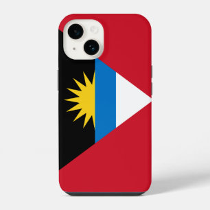 Coque Pour iPhone 14 Drapeau d'Antigua-et-Barbuda