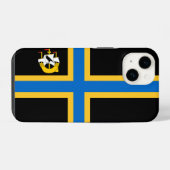 Coque Pour iPhone 14 Drapeau de Caithness (Verso Horizontal)