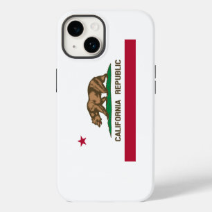 Coque Pour iPhone 14 Drapeau de la République de Californie : Cali Gold