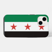 Coque Pour iPhone 14 Drapeau de la Syrie (Verso Horizontal)