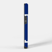 Coque Pour iPhone 14 Drapeau de la ville de Québec (Côté droit)