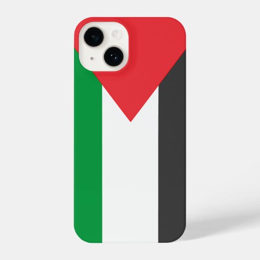 Coque Pour iPhone 14 Drapeau palestinien Libérez la Palestine customisé (Verso)