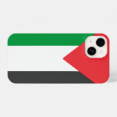 Coque Pour iPhone 14 Drapeau palestinien Libérez la Palestine customisé (Verso Horizontal)