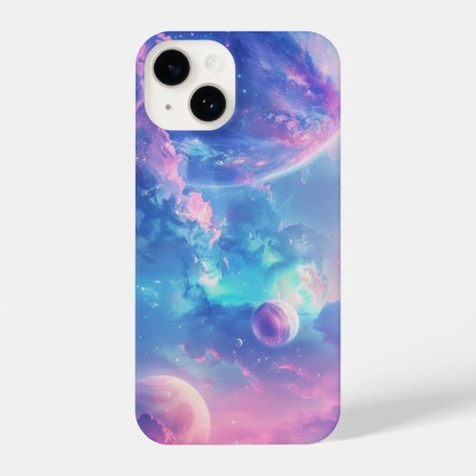 Coque Pour iPhone 14 Dreamscape cosmique _ coque iphone (Verso)