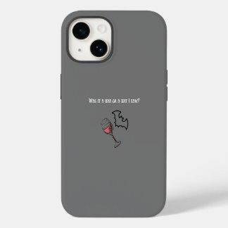Coque Pour iPhone 14 Drunk Man Drôle Phrase