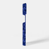 Coque Pour iPhone 14 Duck on blue with yellow kaleidoscope (Côté droit)