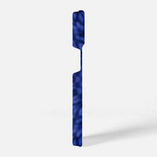 Coque Pour iPhone 14 Duck on blue with yellow kaleidoscope (Côté droit)