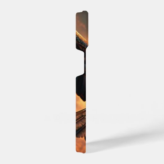 Coque Pour iPhone 14 "Eagle Chase iPhone 14/13 Coque : Fierce Protectio (Côté droit)