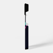 Coque Pour iPhone 14 Éclairage de Noël de squelette personnalisé (Côté gauche)