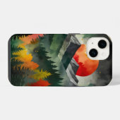 Coque Pour iPhone 14 Éclipse sur la nature sauvage (Verso Horizontal)