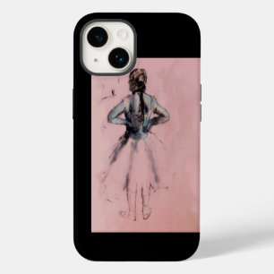 COQUE POUR iPhone 14 ÉCOLE DE DANSE, BALLERINA BALLET DANCER EN ROSE