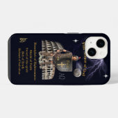 Coque Pour iPhone 14 Écriture Armure complète de DIEU (Verso Horizontal)