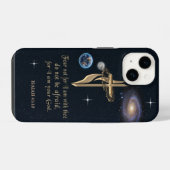 Coque Pour iPhone 14 Écriture chrétienne (Verso Horizontal)