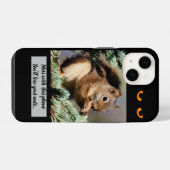 Coque Pour iPhone 14 Écureuil (Verso Horizontal)