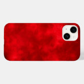 Coque Pour iPhone 14 Effet Cloud rouge iPhone / coque ipad (Verso (horizontal))