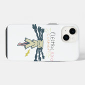 Coque Pour iPhone 14 Electric Axo by Jorge (Verso Horizontal)