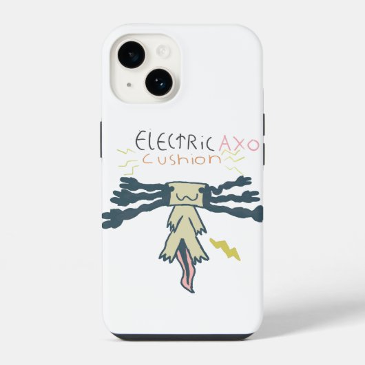 Coque Pour iPhone 14 Electric Axo by Jorge (Verso)