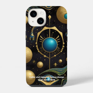 Coque Pour iPhone 14 Élégance Antique : Celtique & Égyptien