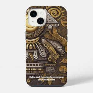 Coque Pour iPhone 14 Élégance Antique : Celtique & Égyptien