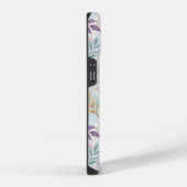Coque Pour iPhone 14 Elegant Gold Botanical Marble Mongram (Côté droit)
