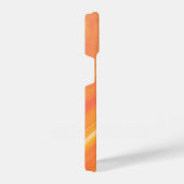 Coque Pour iPhone 14  Elegant Orange Marble  (Côté droit)