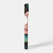 Coque Pour iPhone 14 Elégant Peony Blossom Botanique Art (Côté droit)