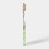 Coque Pour iPhone 14 Élégant Vert Meilleur Père Jamais (Côté gauche)