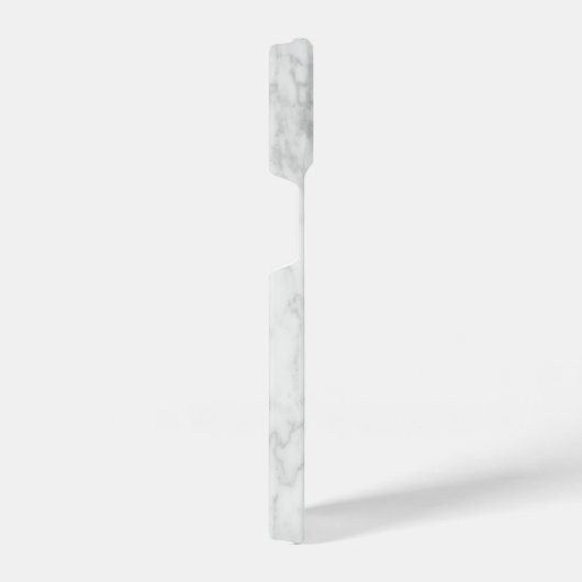 Coque Pour iPhone 14 Elegant White Marble (Côté droit)