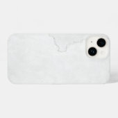 Coque Pour iPhone 14 Elegant White Marble (Verso Horizontal)