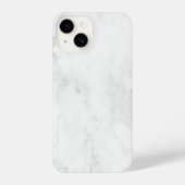 Coque Pour iPhone 14 Elegant White Marble (Verso)