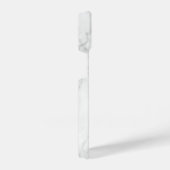 Coque Pour iPhone 14 Elegant White Marble (Côté droit)