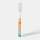 Coque Pour iPhone 14 Elegant White Marble Pattern (Côté droit)