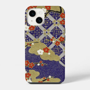 Coque Pour iPhone 14 Élégante floraison de cerisiers à l'Origami Washi