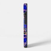Coque Pour iPhone 14 Éléments abstraits bleus mignons (Côté gauche)