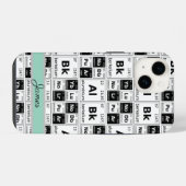 Coque Pour iPhone 14 Éléments chimiques (Verso Horizontal)