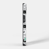 Coque Pour iPhone 14 Éléments chimiques (Côté droit)