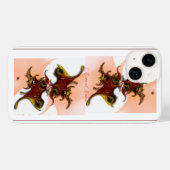 Coque Pour iPhone 14 "Emotion vs Emotion", Coque Apple iPhone 14 (Verso (horizontal))