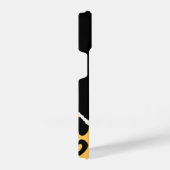 Coque Pour iPhone 14 Empreinte de léopard d'or (Côté droit)