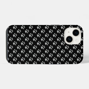 Coque Pour iPhone 14 empreintes de chien