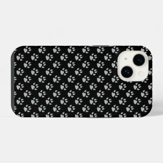 Coque Pour iPhone 14 empreintes de chien