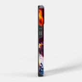 Coque Pour iPhone 14 En feu (Côté droit)