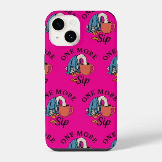 Coque Pour iPhone 14 Encore une gorgée (Verso)