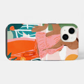 Coque Pour iPhone 14 Encore une journée chaude (Verso Horizontal)