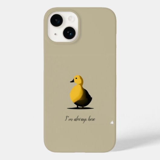 Coque Pour iPhone 14 Encourager le coque iphone de canard (Verso)