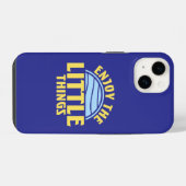Coque Pour iPhone 14 Enjoy The Little Things Gratitude Positivity Quote (Verso Horizontal)