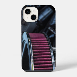 Coque Pour iPhone 14 Entrée d'air Chrome