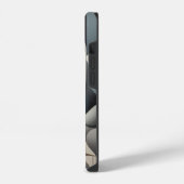 Coque Pour iPhone 14 Entrelacement géométrique (Côté gauche)