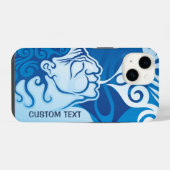 Coque Pour iPhone 14 Éole (Verso Horizontal)