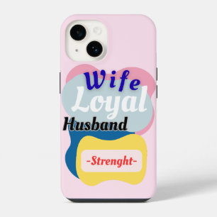 Coque Pour iPhone 14 Épouse, mari loyal, force