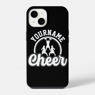 Coque Pour iPhone 14 Équipe de cheer PERSONNALISÉ NOM Cheerleader unive